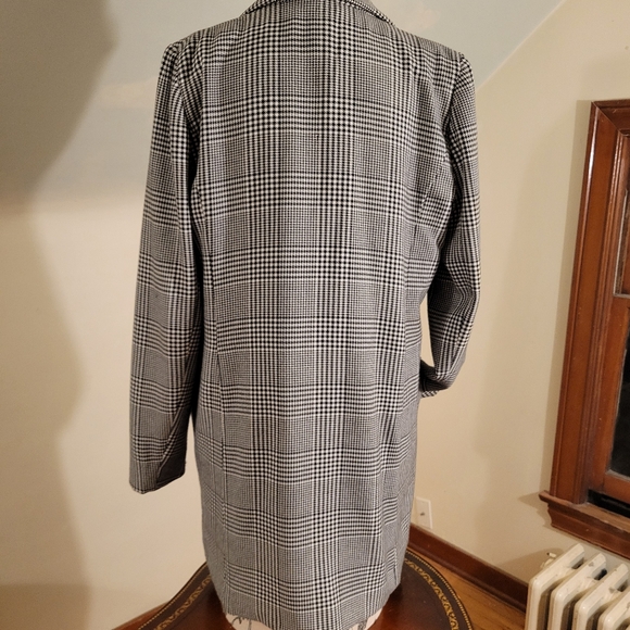 Carolina Bella Houndstooth Coat Size M - Picture 2 of 10